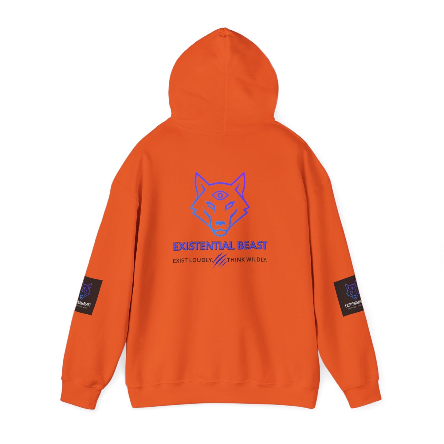 Namaste Bitches – Zen Looks Good on You - Existential Beast Hoodie: Cozy Cat-Inspired Sweatshirt, Unisex Pullover, Comfort Wear, Unique Gift, Meditation Inspired