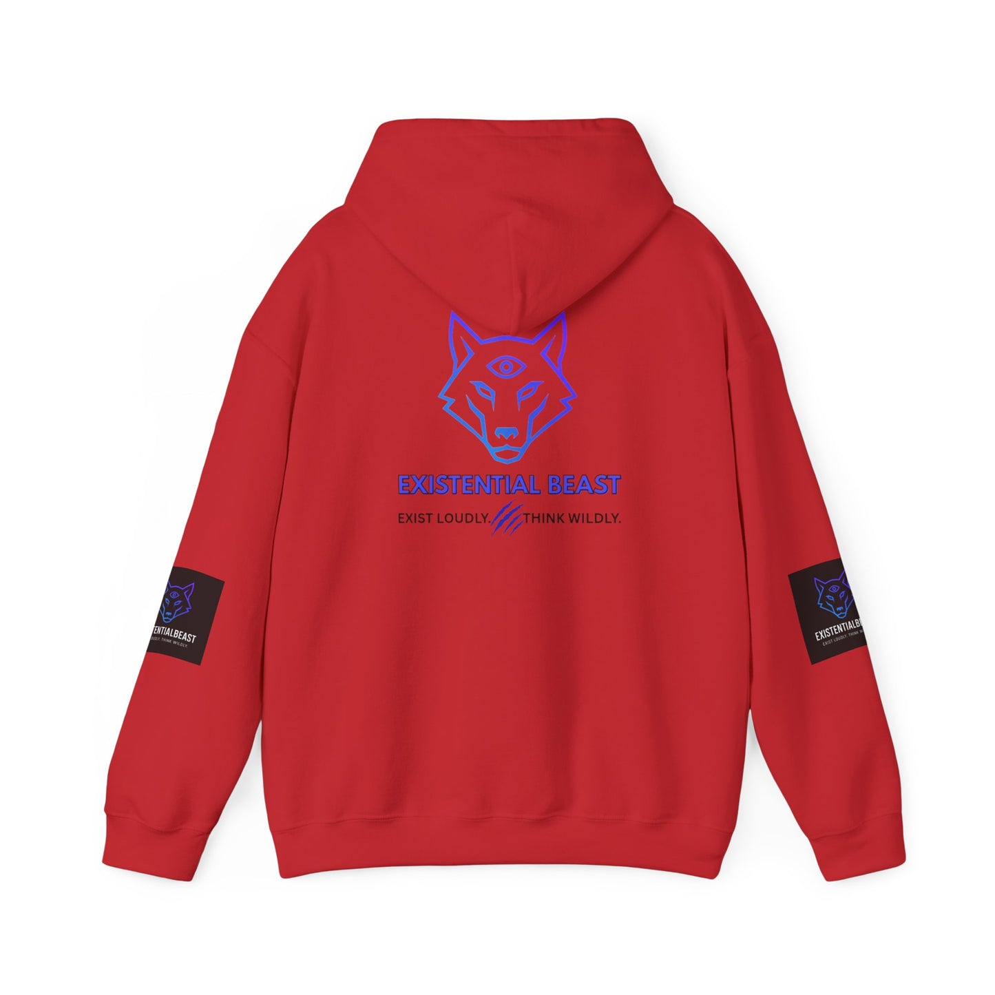 Namaste Bitches – Zen Looks Good on You - Existential Beast Hoodie: Cozy Cat-Inspired Sweatshirt, Unisex Pullover, Comfort Wear, Unique Gift, Meditation Inspired