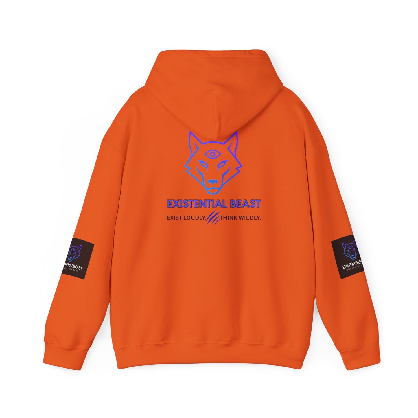 Namaste Bitches – Zen Looks Good on You - Existential Beast Hoodie: Cozy Cat-Inspired Sweatshirt, Unisex Pullover, Comfort Wear, Unique Gift, Meditation Inspired